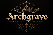 Archgrave Blackletter, a Blackletter Font by Wow Magic (Thumbnail 2 of 5)