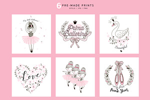 Prima Ballerina Cute Doll Graphics