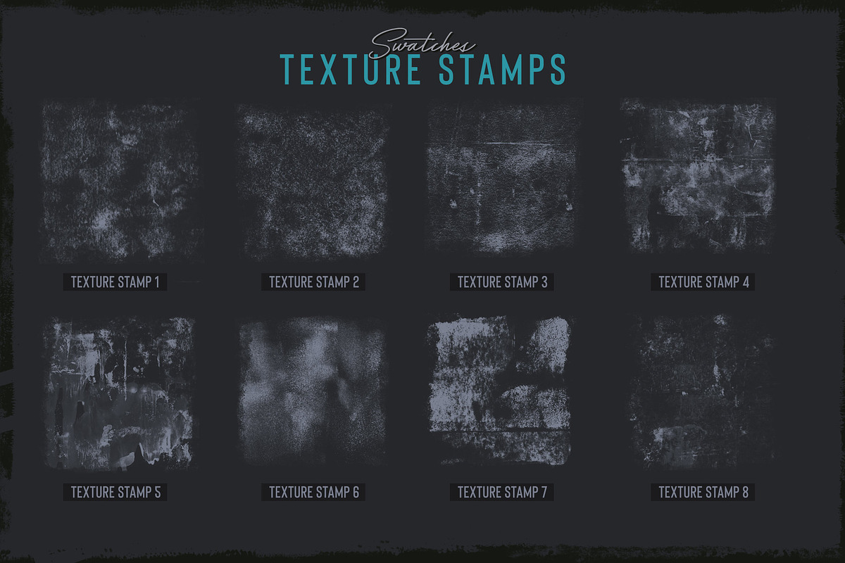 Grunge Toolbox Procreate Brushes, a Brush Add-On by MiksKS (Photo 5 of 8)