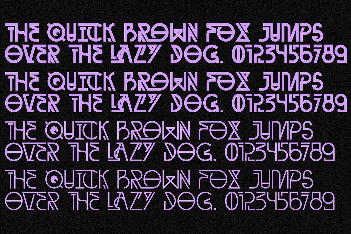 Learning Through - Art Deco Font, a Sans Serif Font by 177Studio (Photo 7 of 8)