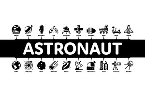 Astronaut Equipment Minimal