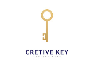 Key Logo Creative Concept Vector., a Graphic by T.Vooka