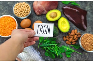 Foods that contain iron. Selective, a Food & Drink Photo by yanadjana