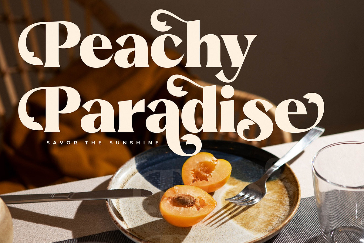 Beatnik Garden Decorative Serif, a Serif Font by Letterena Studios (Photo 11 of 15)