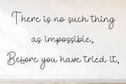 Birthday, a Handwritten Font by InermediaSTUDIO (Thumbnail 5 of 8)