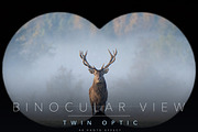 Binocular Photo Effect Template, a Social Media Template by DesignerCandies (Thumbnail 1 of 3)