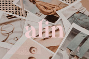 Ralika Ligature Serif Typeface, a Serif Font by yaqublekker (Thumbnail 6 of 10)