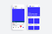 Instagram Template Mockup PSD, a Social Media Template by Dilshod Sobirov (Thumbnail 5 of 9)
