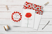 POPPY- clip art., an Illustration by ARTVracovska (Thumbnail 2 of 4)