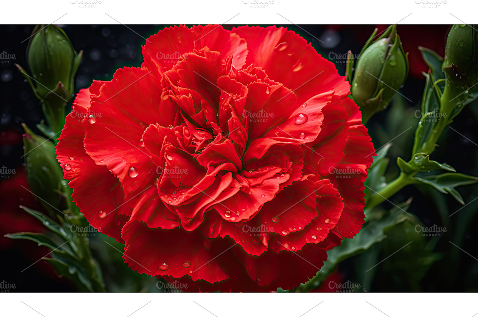 vibrant carnation ai generated, a Background Photo by pikepicture