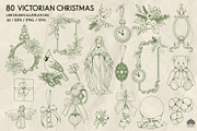 Victorian Christmas + Procreate, a Decorative Illustration by Skliarova (Thumbnail 4 of 10)