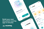 Scaney - Document Scanner, an App Template by Springo (Thumbnail 2 of 6)