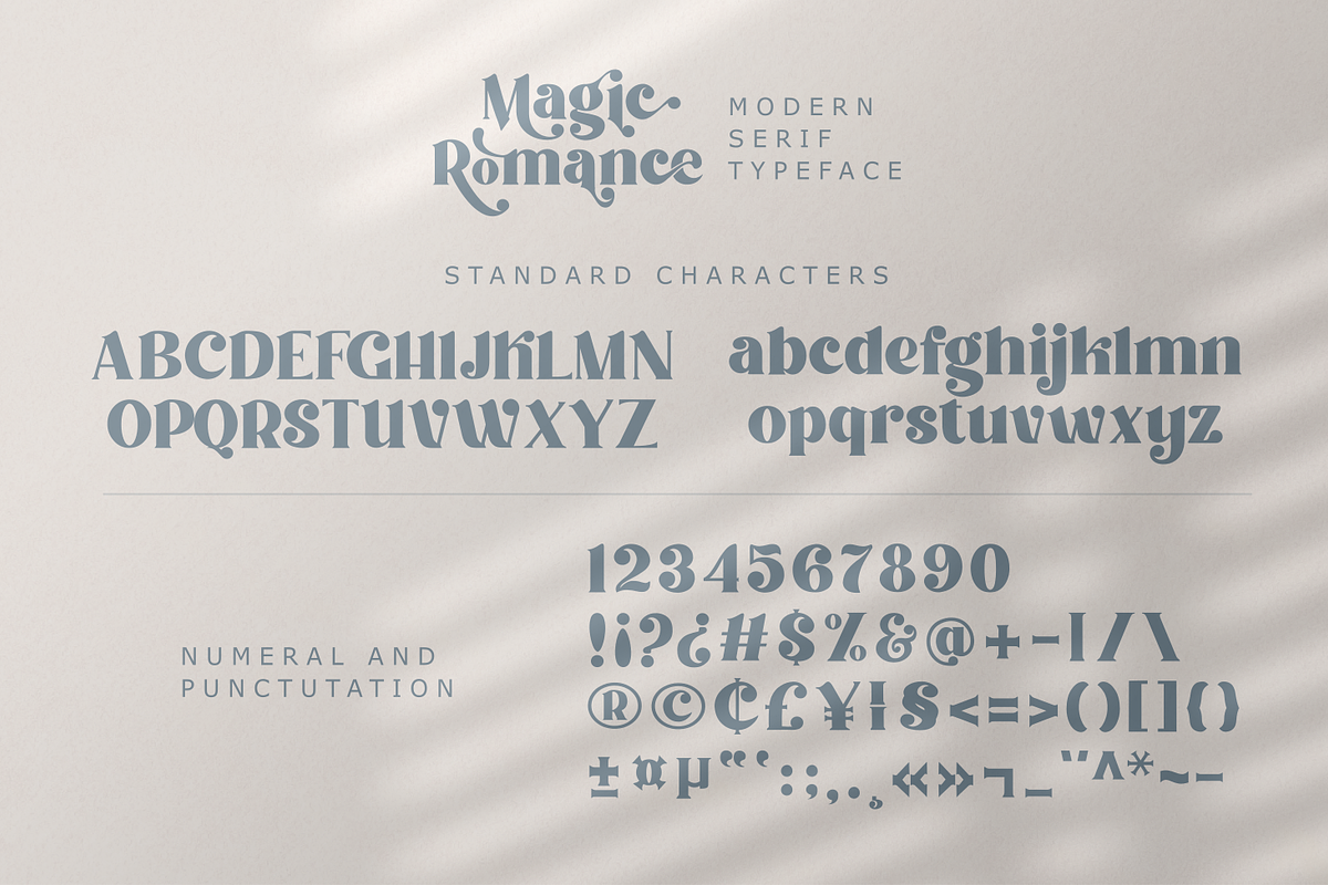 Magic Romance - Modern Serif Font, a Serif Font by zeenesia (Photo 11 of 15)