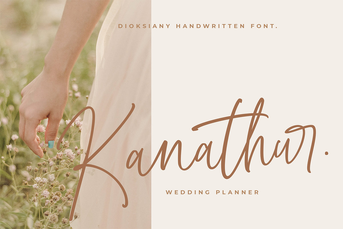 Dioksiany Font!, a Script Font by sizimon (Photo 9 of 10)