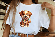 Cute Dog Mardi Gras Sublimation Clip, an Illustration by CrexoraLab (Thumbnail 3 of 5)