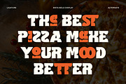 Bista - Bold Display Font, a Font by Flawless And Co (Thumbnail 5 of 10)
