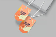 Side Oval Shape Tag Mockups, an Advertising Mockup by megostudi0 (Thumbnail 7 of 7)