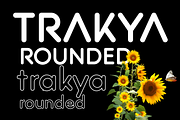 Trakya Rounded, a Sans Serif Font by BULENT YUKSEL (Thumbnail 2 of 11)