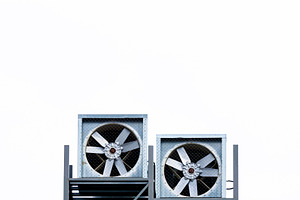 Roof with ducts and ventilators, an Industrial Photo by BOOCYS