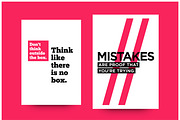 Set of 10 Motivational Posters, an Illustration by Orange Graphics (Thumbnail 5 of 5)