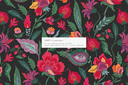 Sari Chintz Asian Ethnic Pattern, a Pattern Graphic by likorbut (Thumbnail 2 of 11)
