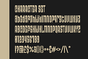 Condestro Bold Condensed Font, a Font by PutraCetol Studio (Thumbnail 4 of 5)
