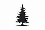 8 Pine Tree Silhouette Bundle, an Illustration by hafijul (Thumbnail 8 of 9)