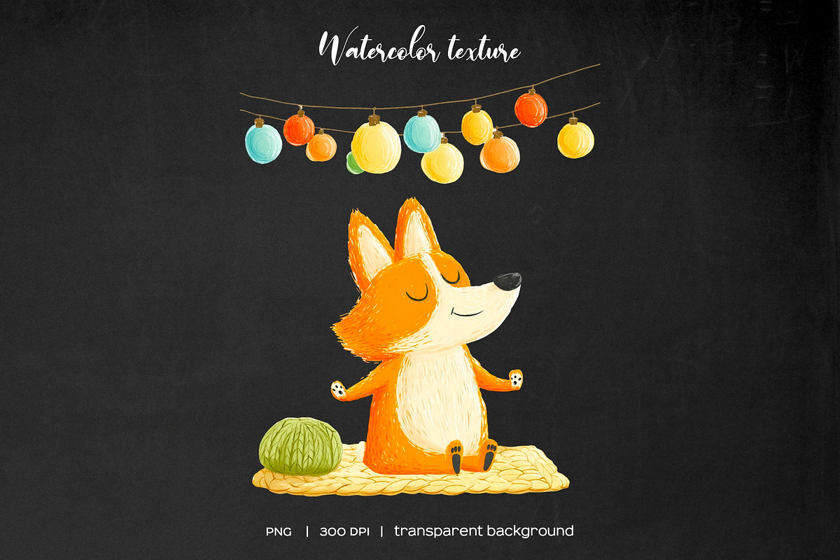 Watercolor cute corgi clipart, an Animal Illustration by Art and Funny (Photo 5 of 5)