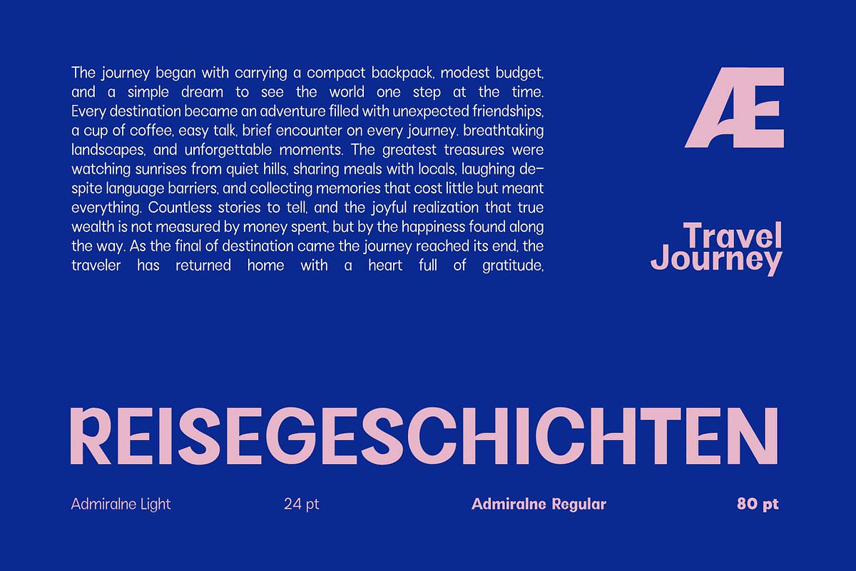Admiralne Sans Family Font, a Sans Serif Font by Rasiorise Studio (Photo 9 of 15)