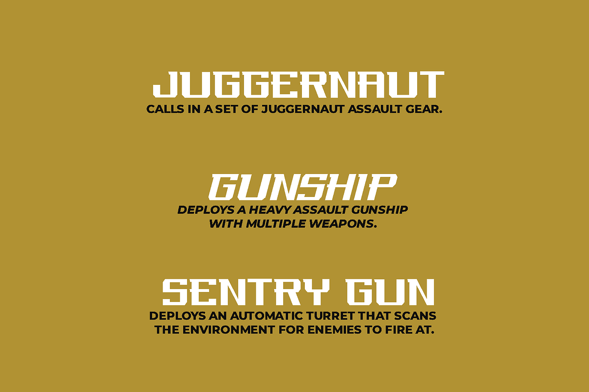 REGUILON Sport Displat Font preview 6