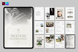 Wedding Venue Brochure Template, a Brochure Template by BrandPacks