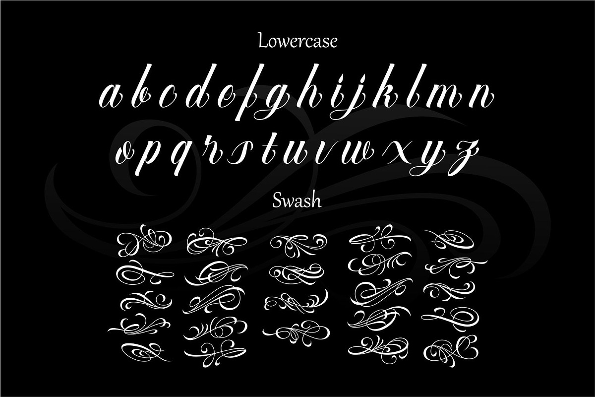 Soul Cahill Tattoo Font, a Script Font by WhymoreArt (Photo 11 of 12)