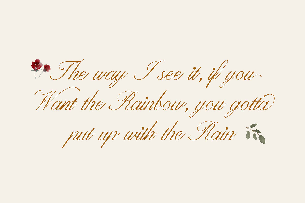ED Fayetteville Script, a Script Font by Emyself Design (Photo 2 of 8)