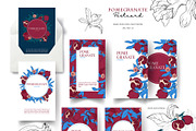 Pomegranate paradise collection, a Pattern Graphic by Aralova Art (Thumbnail 5 of 8)