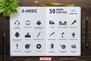 Glyph Icons Music Set, a Solid Icon by Jumbo Icons (Thumbnail 4 of 9)