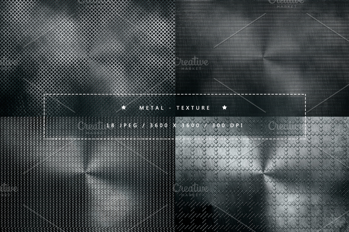 18 Metal Textures, a Texture Graphic by Orange Fox (Photo 4 of 7)