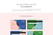 Credit Cards 8x Mock-ups Generator, a Mockup by Mocca Mockups Store (Thumbnail 4 of 6)