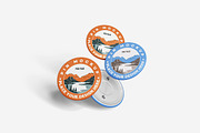 Pin Mockup, a Product Mockup by MrLetters (Thumbnail 5 of 5)