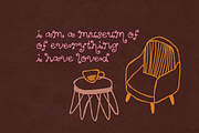 PINK CHAMPAGNE | CURLY SWIRLY FONT, a Handwritten Font by Maria Feliz Fonts (Thumbnail 8 of 10)