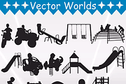 Kids Playground Svg, Playground Svg, an Object Graphic by VectorWorlds (Thumbnail 3 of 3)