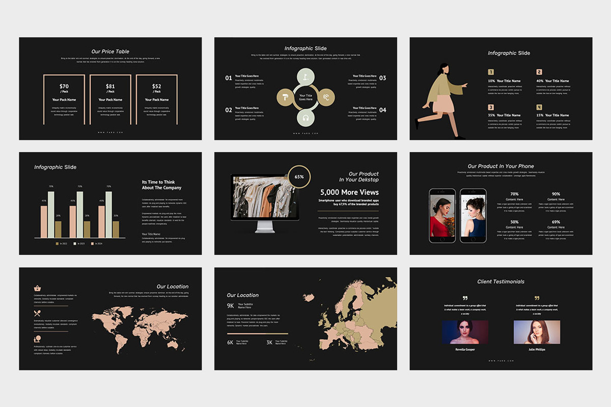 Faro : Beauty Clinic Powerpoint, a Presentation Template by Punkl Camp (Photo 8 of 9)