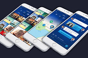 UI Mobile 5 Background, an UI Kit Template by Alireza Farzad (Thumbnail 7 of 7)