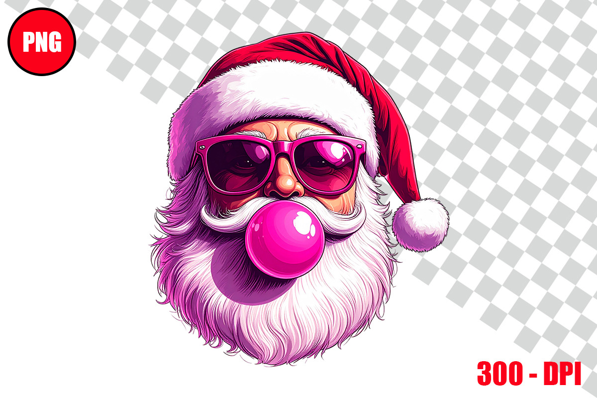 Christmas Santa with Blowing Bundle, a Decorative Illustration by taramija (Photo 22 of 26)