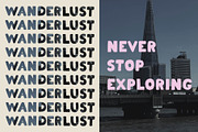 Wanderlust Handwritten Sans Serif, a Font by vanloveart (Thumbnail 7 of 8)