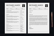 Elegant Resume CV and Cover Letter, a Resume Template by Type Twice (Thumbnail 2 of 4)