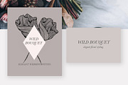 Wild Bouquet Wedding Illustrations, an Illustration by Laras Wonderland (Thumbnail 8 of 13)