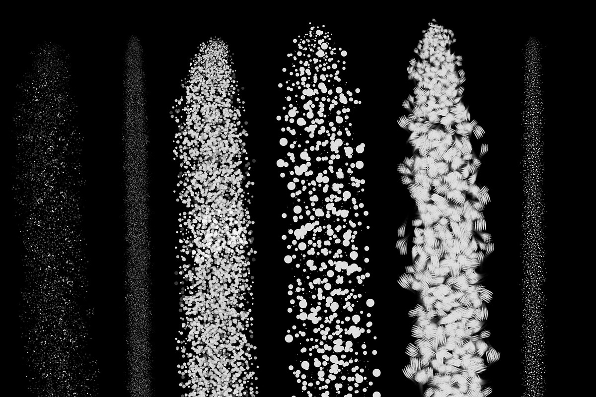 over 60 stipple brushes procreate, a Brush Add-On by Endete & Mazak brushes (Photo 8 of 8)