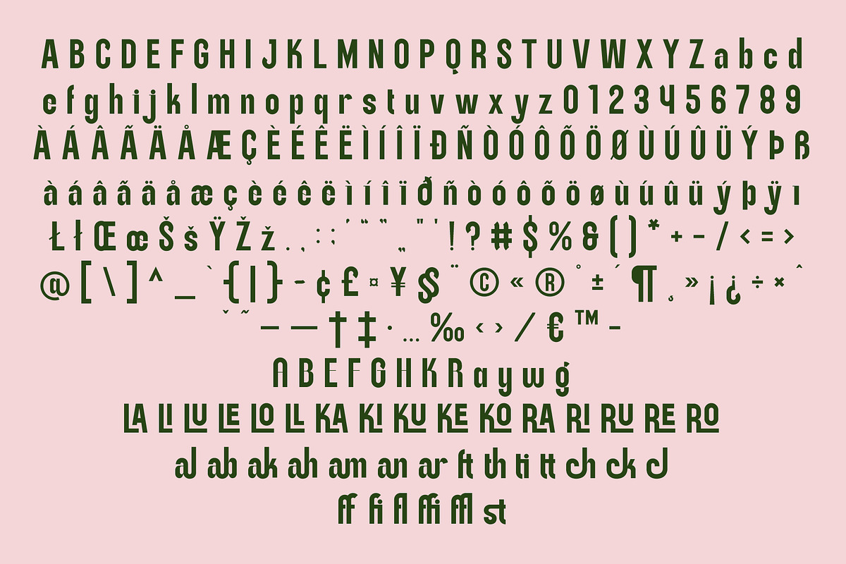Agistor - Sans Serif Display, a Sans Serif Font by Brainwaves.Studio (Photo 6 of 9)