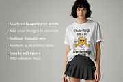 PACK: 8 T-SHIRT MOCKUPS, a Shirt Mockup by ARARA ✸ Creative Design (Thumbnail 2 of 4)
