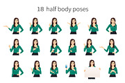 Business woman kit, a Work Illustration by Volha Hlinskaya (Thumbnail 4 of 5)